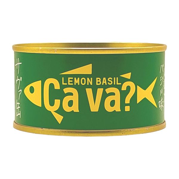 国産サバのレモンバジル味 サヴァ缶