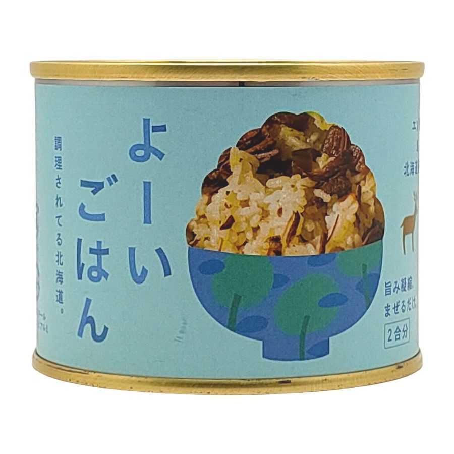 よーいごはん(エゾシカとふき)
