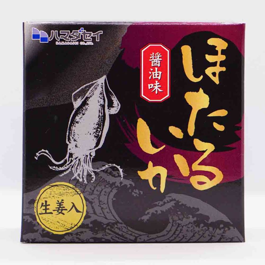 ほたるいか缶詰 醤油味